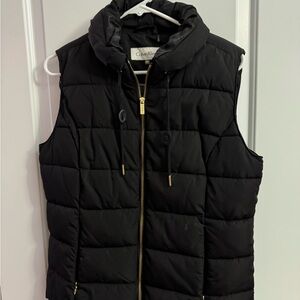 Calvin Klein Black Puffer Vest